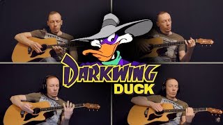 Darkwing Duck NES  Bushroot stage Guitar cover [upl. by Orlene552]