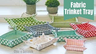 Fabric Trinket Tray [upl. by Nivra71]