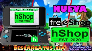 Tutorial 3DS Nueva Freeshop HSHOP paea Nintendo 3ds descarga cias directamente en tu consola [upl. by Ahl]