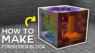 Minecraft Immersive Portals Mod  The Forbidden Block Tutorial [upl. by Las]