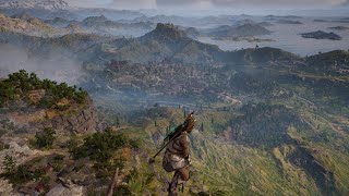 Assassins Creed Odyssey Viewpoint Sync Music 3  Lakonia [upl. by Anaeco]