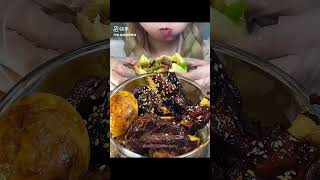 mukbang food asmreating eatingshow yummy shorts delicious [upl. by Venetia]