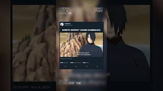 Boruto destroy sasuke rinneganshortsfeed anime [upl. by Georas]