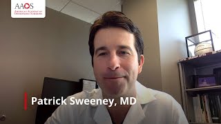 AAOS Candidate Member Spotlight  Patrick Sweeney MD [upl. by Andonis]