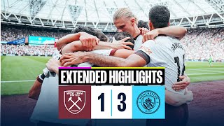 Highlights  Reds seal comeback win  West Ham 13 Manchester United  Premier League [upl. by Leiram]