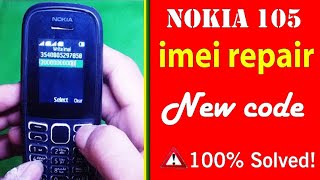 Nokia 105 imei New Code 2024  Nokia 105 ta 1174 imei Change Code  9phone [upl. by Naujad]