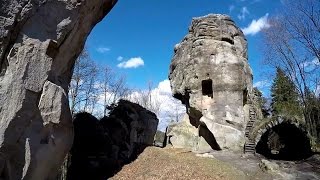 Der Bischofstein Burg Skaly in Ostböhmen  Tschechien [upl. by Ferdinand400]