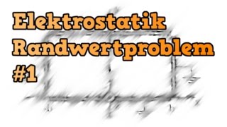 014 Elektrostatik – Randwertproblem 1 Einarbeitung der Randwertbedingungen [upl. by Belldas]