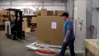 Wrapping Large Pallets with the 2000B Stretch Wrapper [upl. by Anitnatsnok]