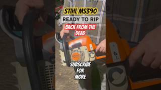 Stihl Ms390 junk saw Ready to go [upl. by Giesser]