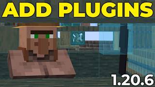 How To Add Plugins to a Minecraft Server in 1206 [upl. by Halladba]