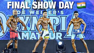 SHOW DAY Rohit Khatri  Amateur Olympia 🇮🇳 [upl. by Dotti]