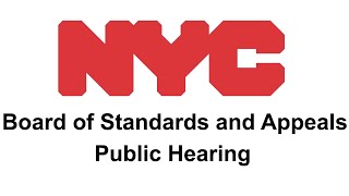 NYC Board of Standards and Appeals Public Hearing February 3 2015 Part 2 [upl. by Pansie]