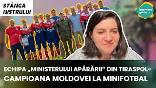 Echipa „ministerului apărării” din Tiraspol  campioana Moldovei la minifotbal [upl. by Ilek]