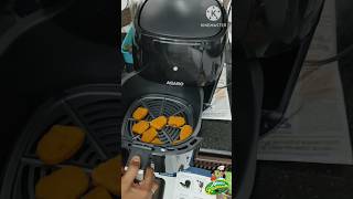 Chicken Nuggets Fry In Air Fryer less Oil  Airf Fryer cooking airfryer nuggets shorts healthy [upl. by Christyna278]