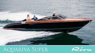 Luxury Yacht  Riva Aquariva Super  Ferretti Group [upl. by Bertrand]