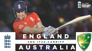 Livingstone Smashes Stunning 87  Highlights  England v Australia  2nd Men’s Vitality IT20 2024 [upl. by Laurence]