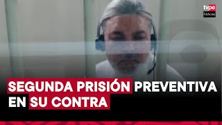 Caso Chibolín PJ dicta una segunda prisión preventiva contra el conductor de TV Andrés Hurtado [upl. by Ayital]