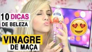 10 DICAS DE BELEZA COM VINAGRE DE MAÇA  Gabriela Capone VEDA 6 [upl. by Olgnaed41]