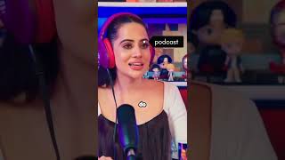 Talking to urfi Javed in podcast 🤯😲 shortvideo podcast [upl. by Hunt]