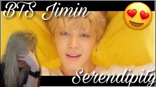 BTS  Serendipity MV Reaction  Beautiful Blonde Jimin [upl. by Lunette]