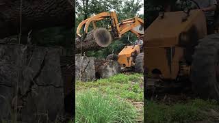 Old pettibone still got it 🔥sawmill logging machine machinery forestry diesel dieselengine [upl. by Haland]