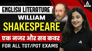 Shakespeare English Literature For All TGTPGT Exams 2024  English Literature by Aishwarya Puri [upl. by Lola]