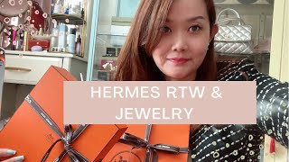 Hermes RTW amp Farandole Necklace Unboxings 2021 配貨豬鼻項鍊 why I love shopping at Hermes luxury unboxings [upl. by Haakon]