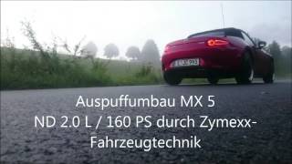 Mazda MX5 ND Sportauspuff [upl. by Maro926]