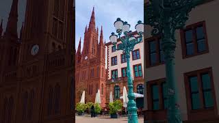 Marktkirche Market Church is the main Protestant church in Wiesbaden 🇩🇪 germany weisbaden [upl. by Yelha240]