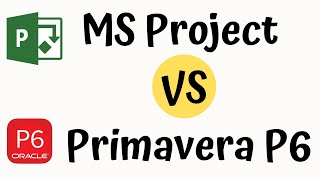 Primavera P6 Vs MS Project Table Comparison [upl. by Damha]