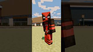 Help Deadpool Avoid The Shark minecraft shorts hero [upl. by Rhiana610]