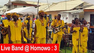 Live Band  Osu Homowo  2024 Super International Band Part 3 [upl. by Haeckel]