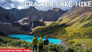 We Found the Prettiest Lake in Glacier National Park  Cracker Lake near Many Glacier [upl. by Pacifa514]