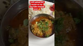 Chicken curry recipe shorts youtubeshorts [upl. by Charlena]