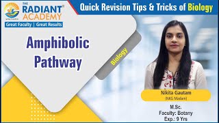 Amphibolic Pathway radiant neet2023 neetpreparation neetbiolgysoluationvideo neetmotivation [upl. by Anais530]