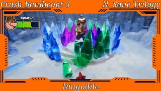 Crash Bandicoot 3 Warped  Dingodile [upl. by Marasco442]