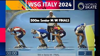 WSG🇮🇹 500m Senior MW Finals [upl. by Enahsal]