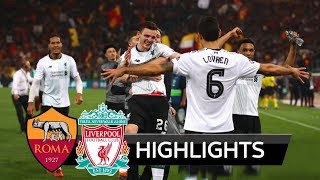 Roma vs Liverpool 42  Highlights amp All Goals Champions League HD FAN VIEW [upl. by Dranrev285]