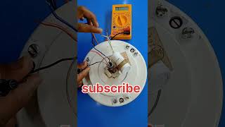 🧰3 wire ceiling fan connection tamil shorts🧰 electricalmotor [upl. by Molohs851]