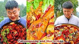 chinese food food challenge food vlogs village food channel asmr food eating food mukbang HIU 하이유 [upl. by Tu243]