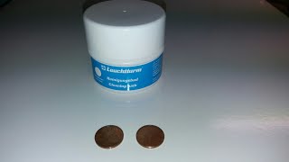 Coins cleaning Whats better  quot Leuchtturm or Toothpaste quot [upl. by Odranar]