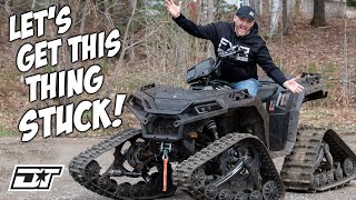 What We Like and Dont Like About ATV Track Kits [upl. by Ollayos]