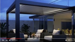 INSTALLUX SYSTEMS  LUCIOLE PERGOLA SYSTEM [upl. by Migeon416]