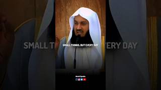 The Power Of Consistency Consistency In Islam  Consistency In Prayer  muftimenk shorts [upl. by Damara14]