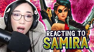 😮😲 SAMIRA NEW CHAMP REACTION MORE [upl. by Yseulta714]