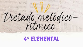 Dictado 4º ELEMENTAL 409 [upl. by Cleve]