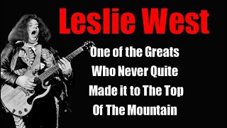 Leslie West Guitarist Vocalist Mountain Mini Doc [upl. by Akessej]