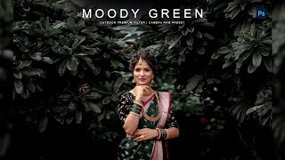 Moody Green  Photoshop Presets  Moody Green Wedding Presets  Moody Filter  Dark Filter [upl. by Marielle]