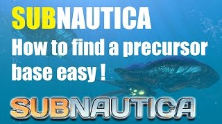 Subnautica latest stable build precursor base in the lost river [upl. by Attikram463]